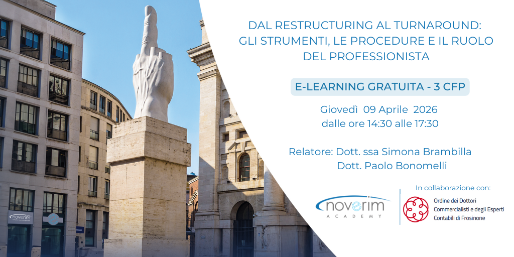 Dal Restructuring al Turnaround: gli strumenti, le procedure e il ruolo del professionista