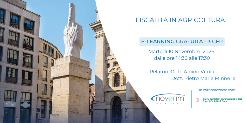 Fiscalità in Agricoltura