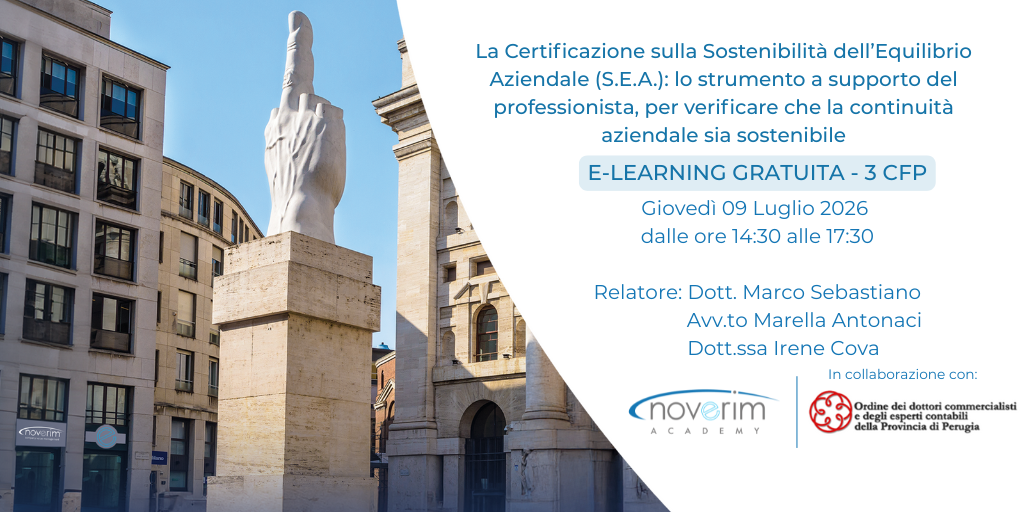 La Certificazione sulla Sostenibilità dell’Equilibrio Aziendale (S.E.A.): lo strumento a supporto de