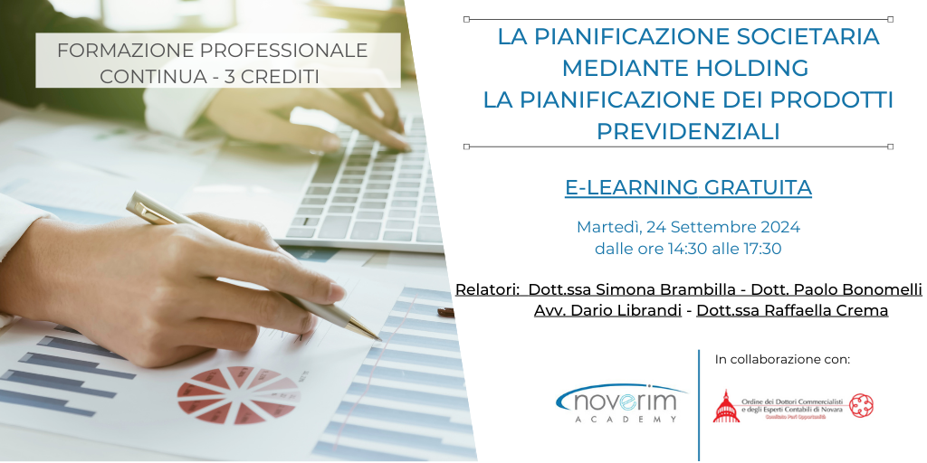 La pianificazione societaria mediante Holding.