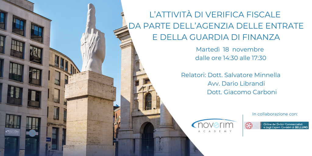 L’attività di verifica fiscale da parte dell’Agenzia delle Entrate e della Guardia di Finanza