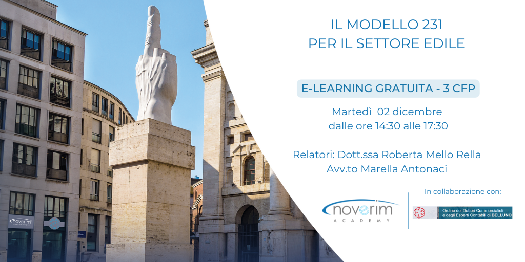 IL MODELLO 231 PER IL SETTORE EDILE 