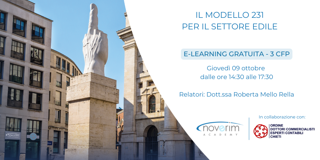 il modello 231 per il settore edile 