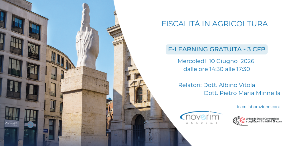 Fiscalità in Agricoltura