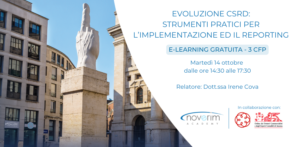 EVOLUZIONE CSRD: STRUMENTI PRATICI PER L'IMPLEMENTAZIONE ED IL REPORTING 