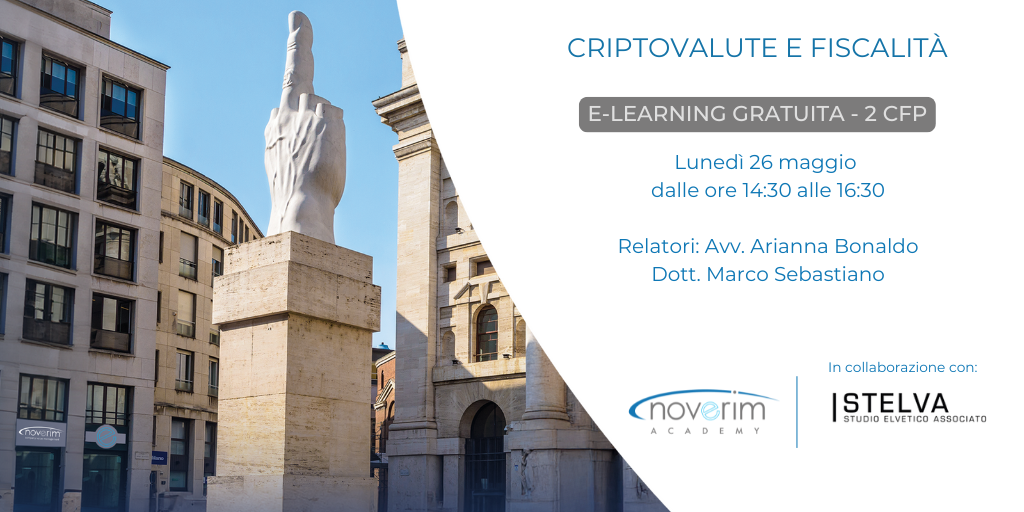 Criptovalute e fiscalità